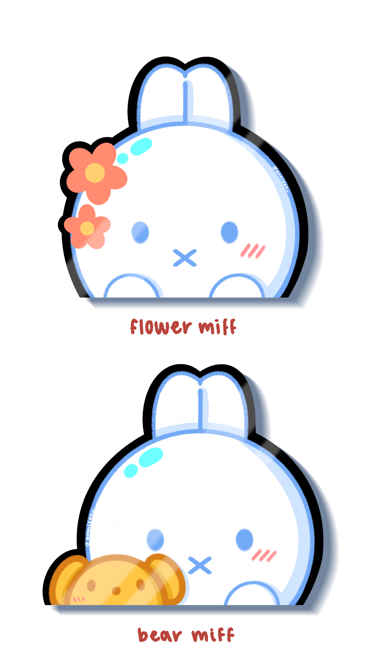 miff peeker stickers