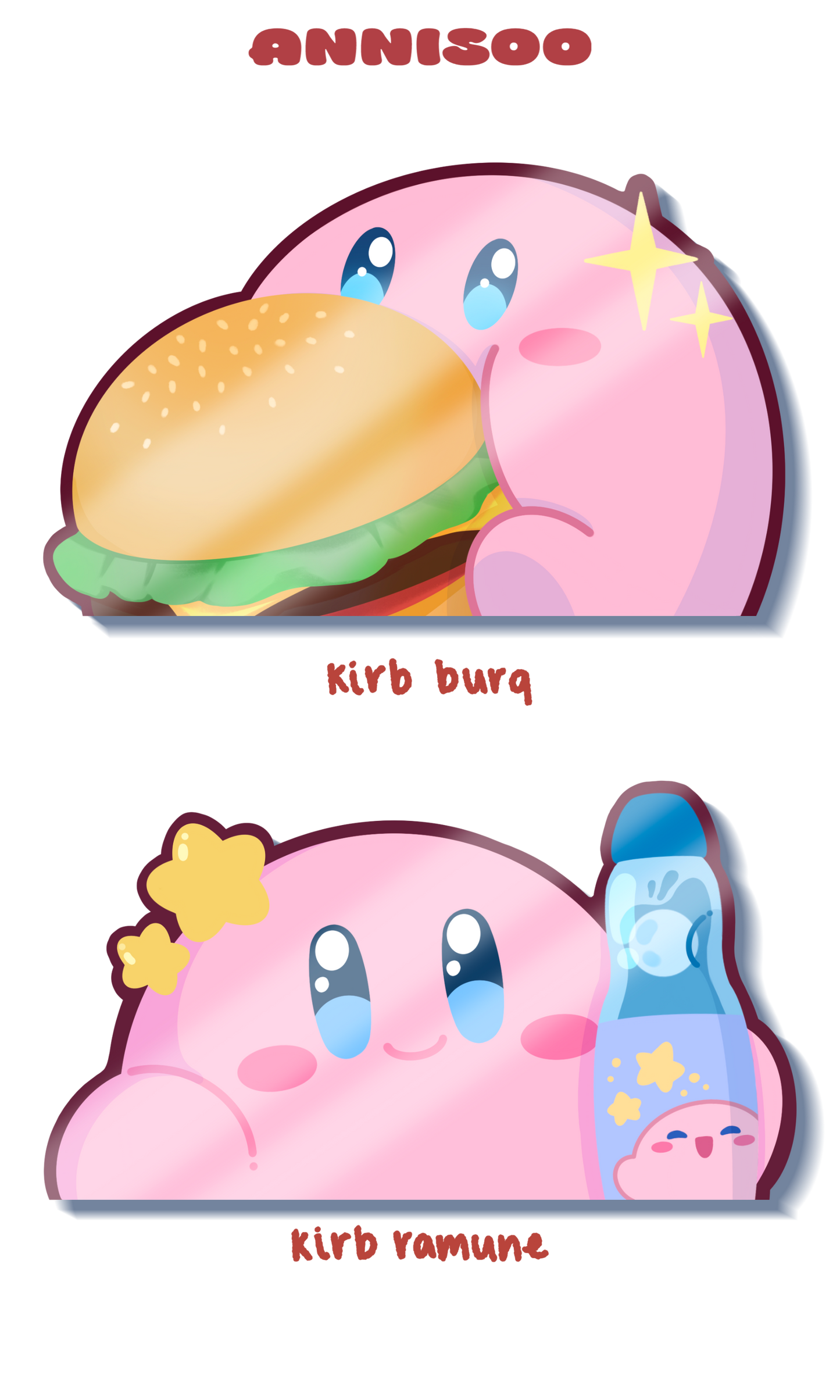 kirb peeker stickers