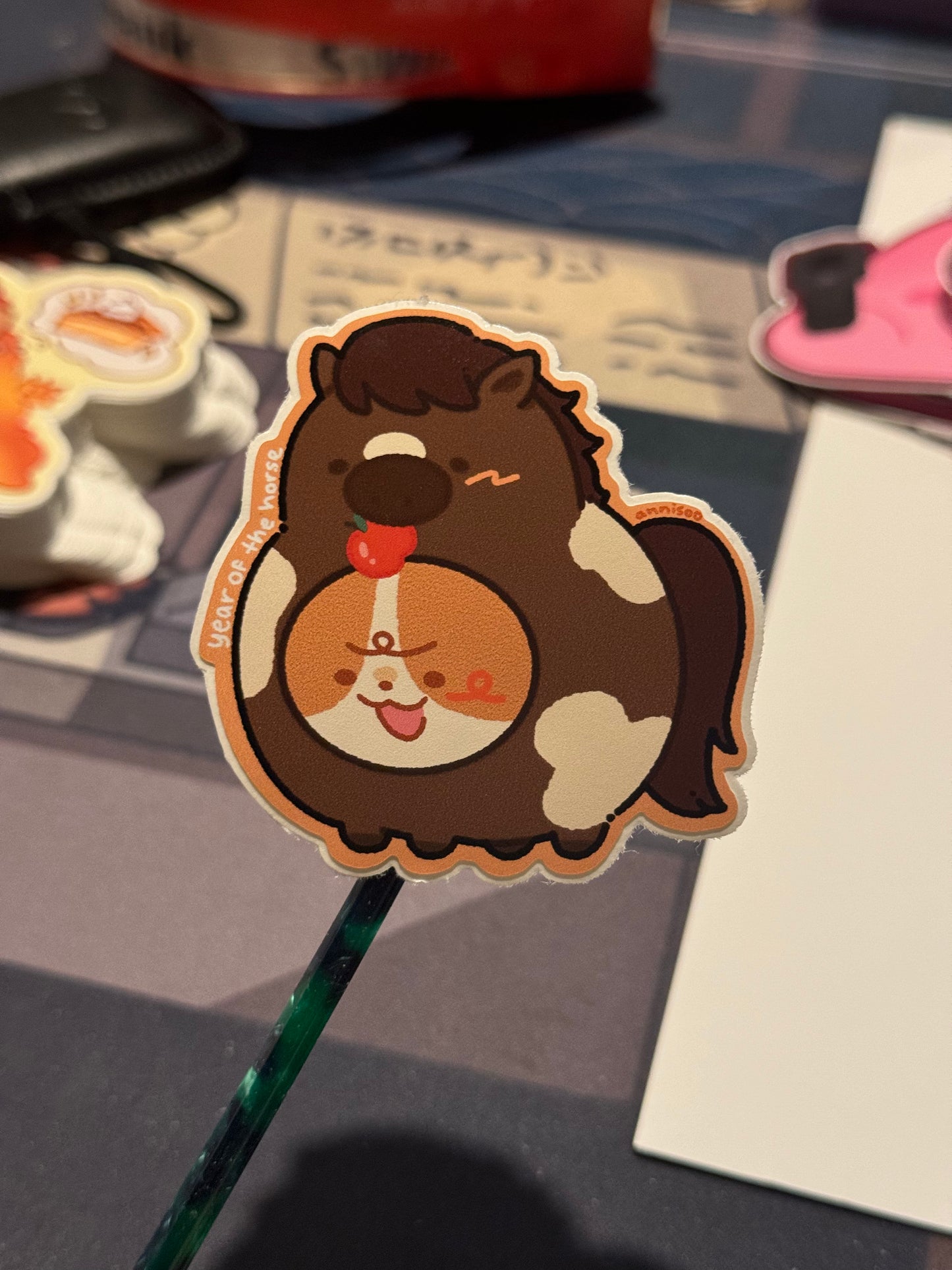 year of horse sticker
