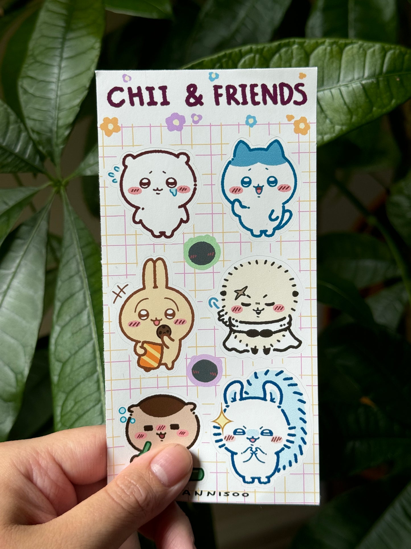 chii sticker sheets