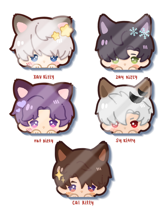 LADS peeker stickers