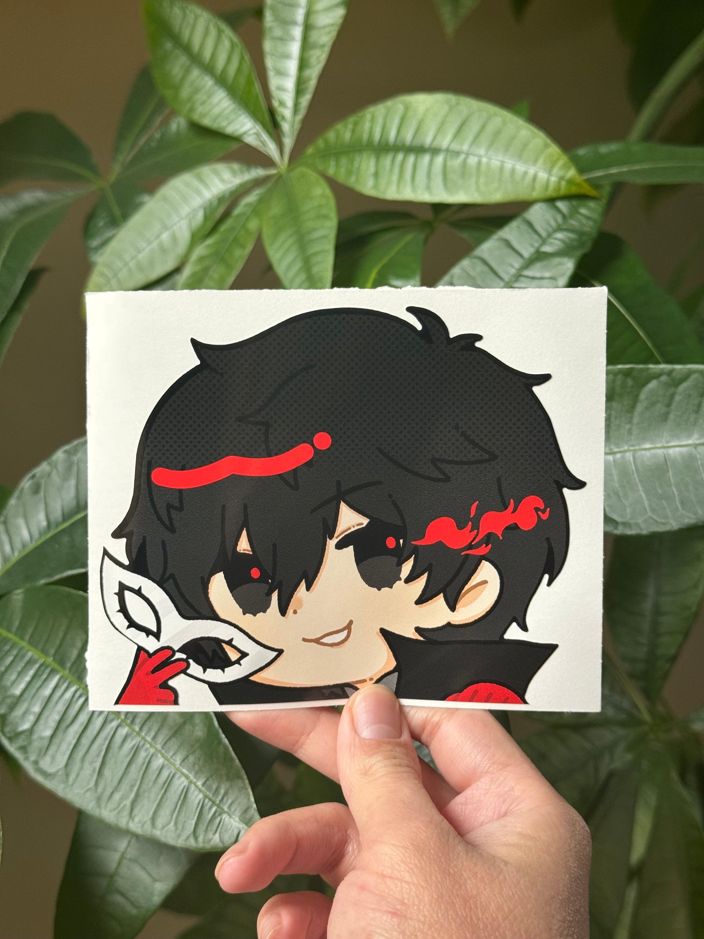 persona protag peeker stickers