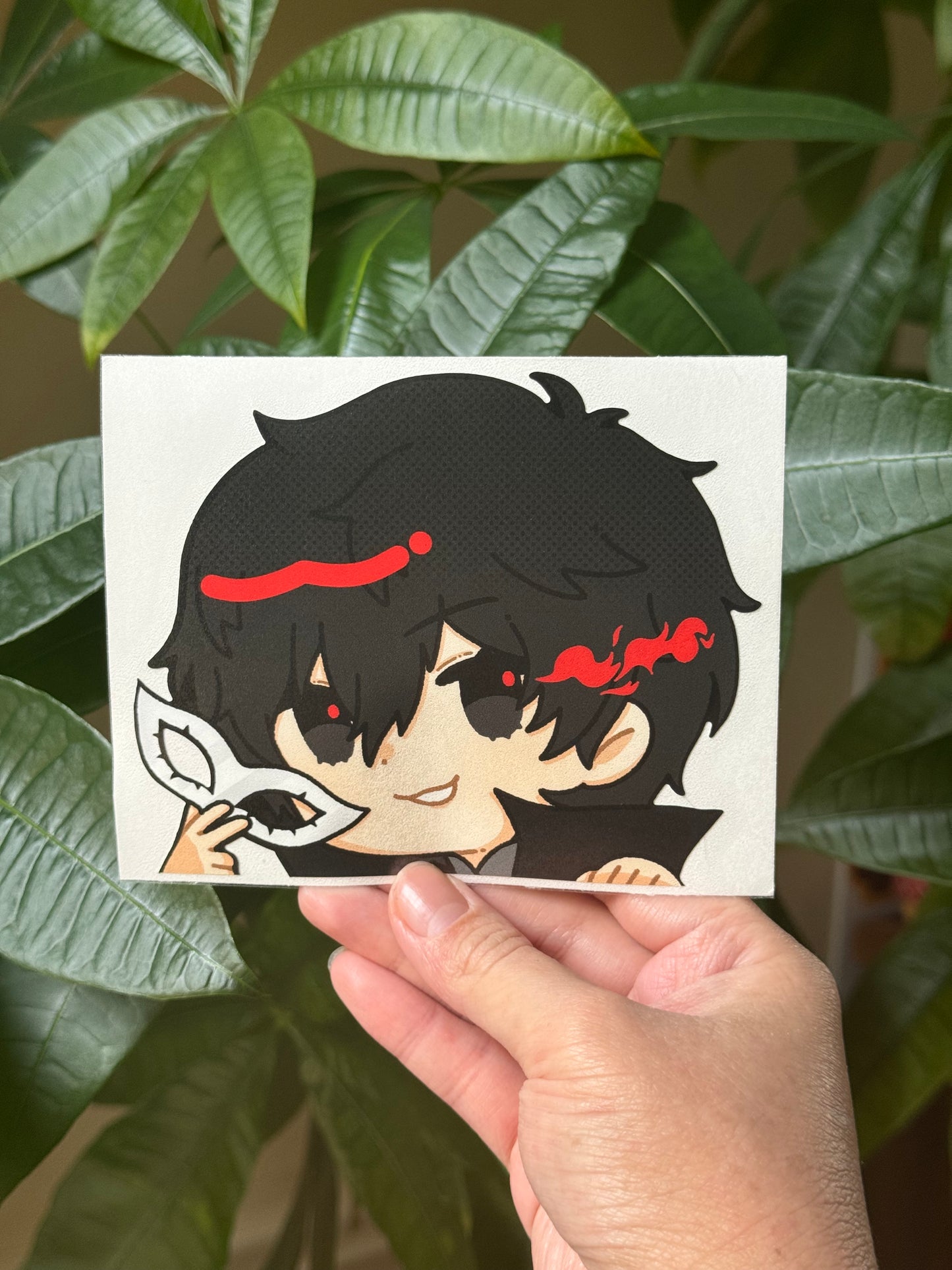 persona protag peeker stickers