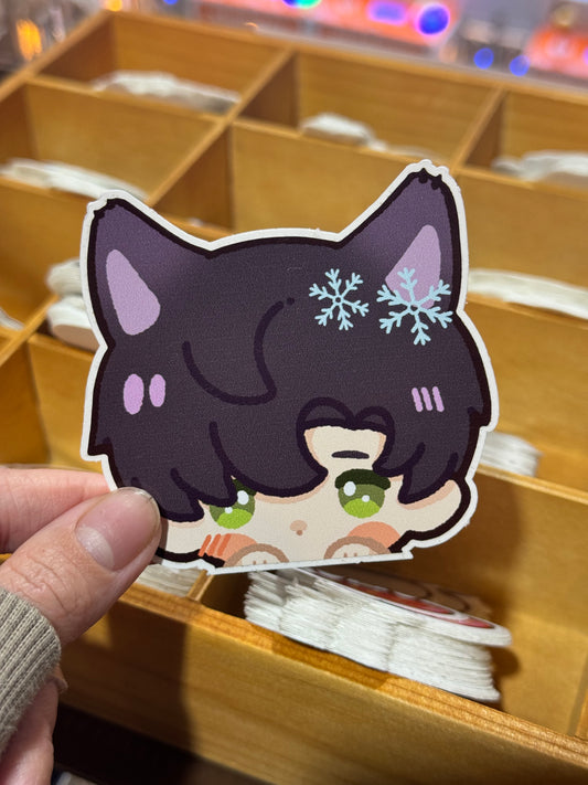 LADS LI kitty stickers