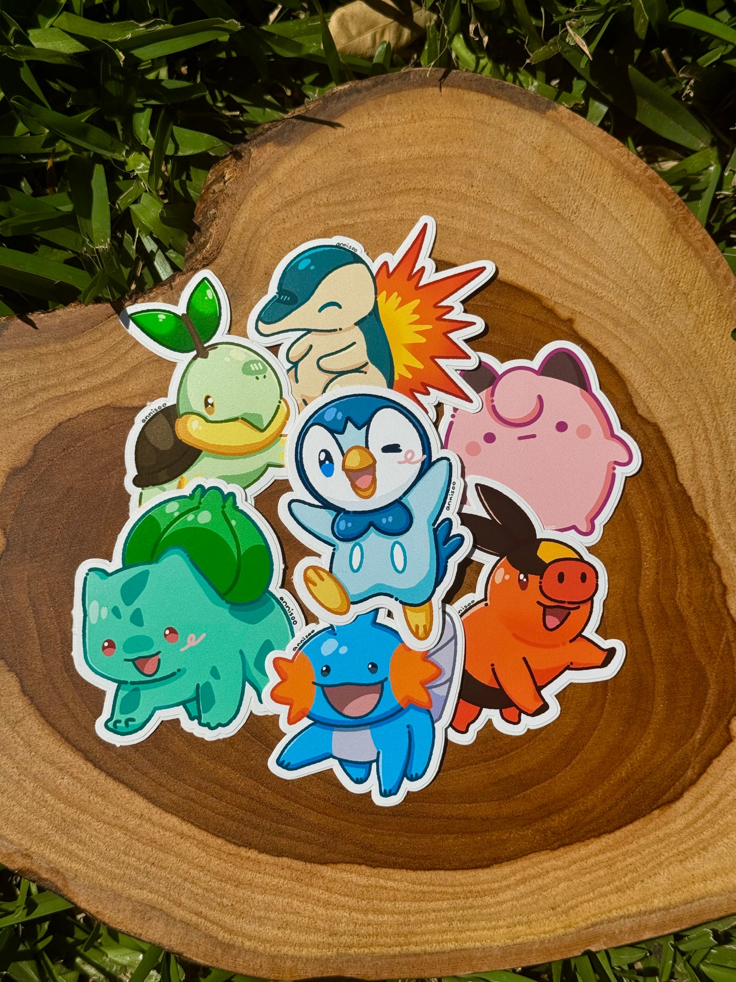poké small stickers
