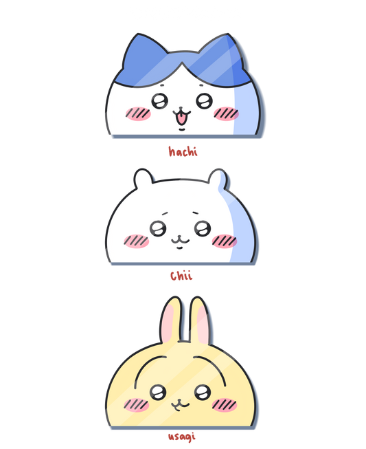 chii & friends peeker stickers