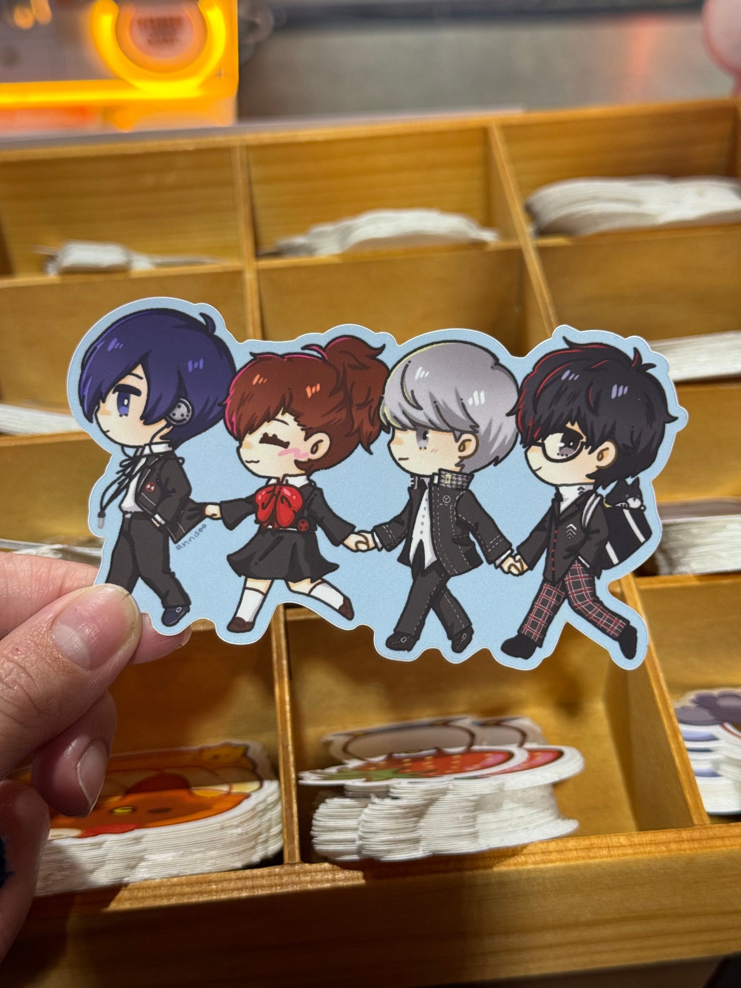 persona protagz sticker