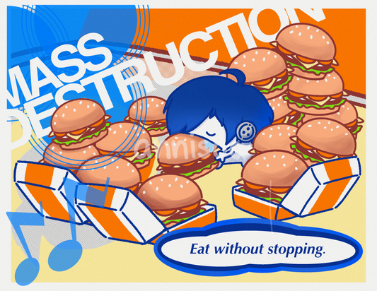 p3 - mass destruction print