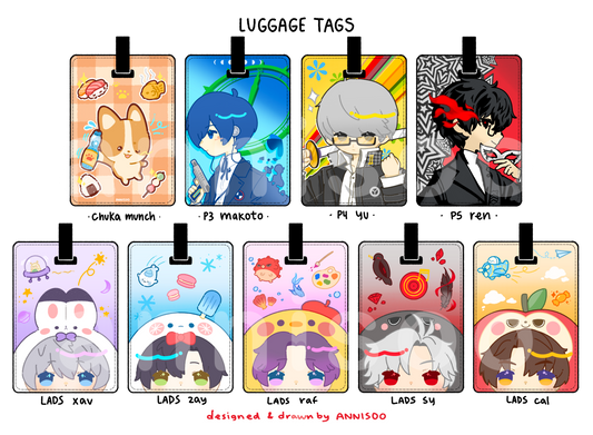 PREORDER - luggage tags