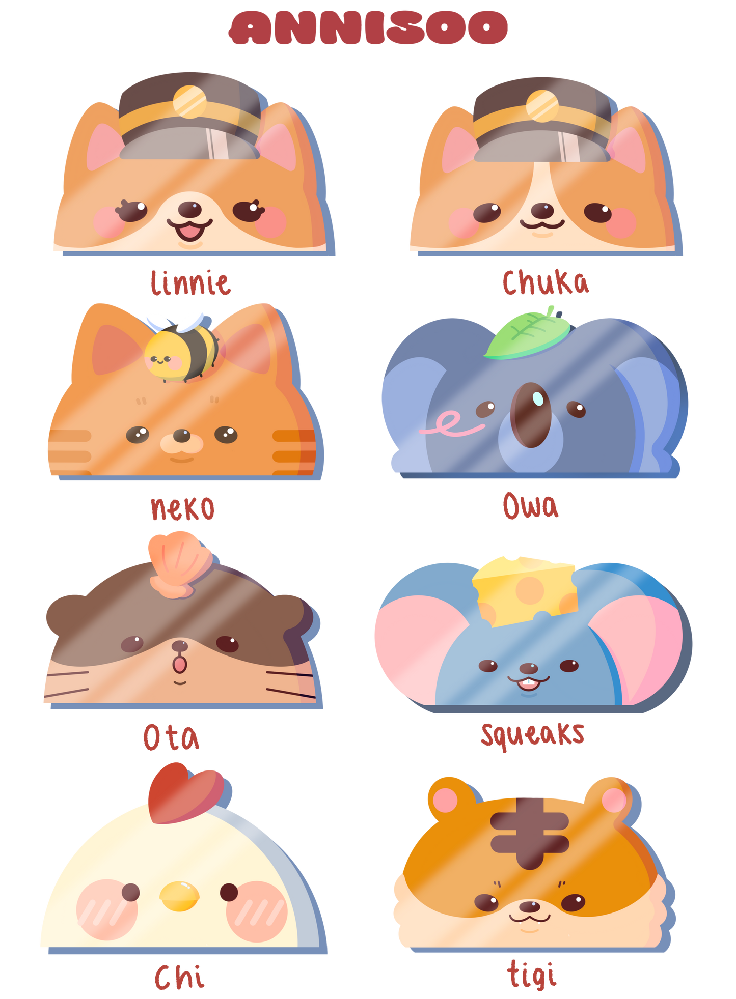 crew member peeker stickers