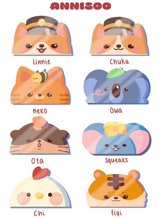 crew member peeker stickers