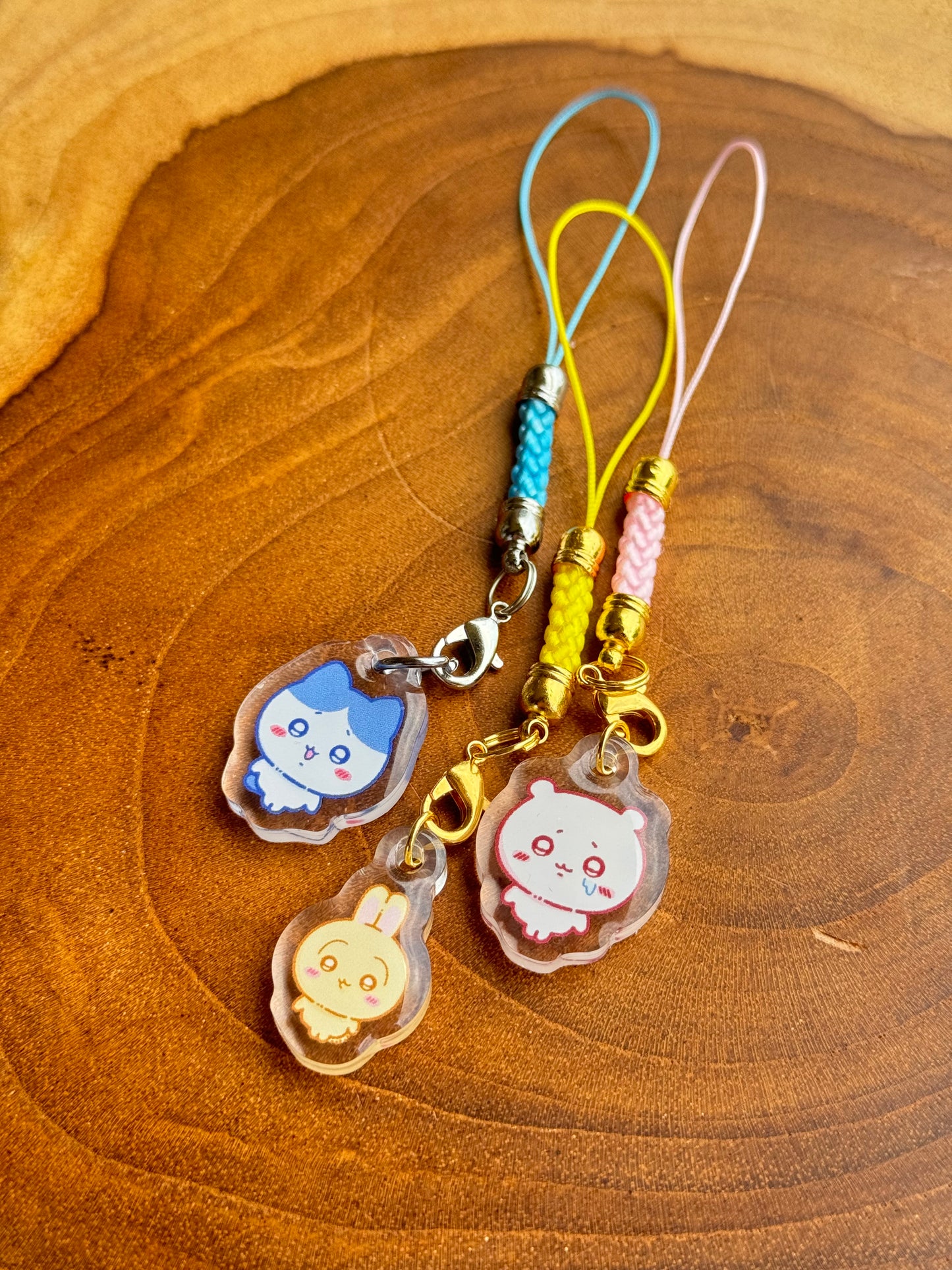 chii & friends phone charms