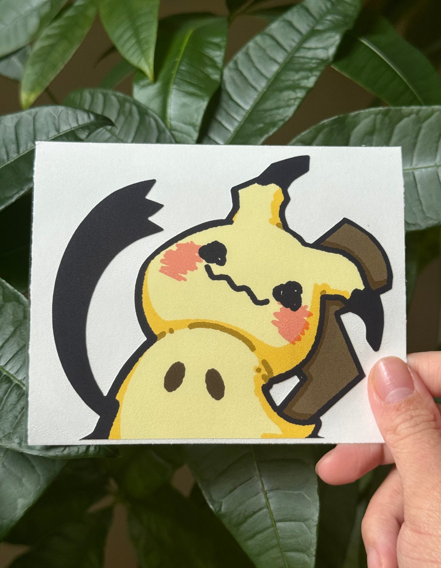 mimi peeker sticker