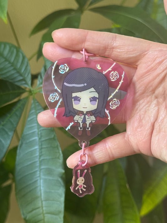 persona protags dangle keychains