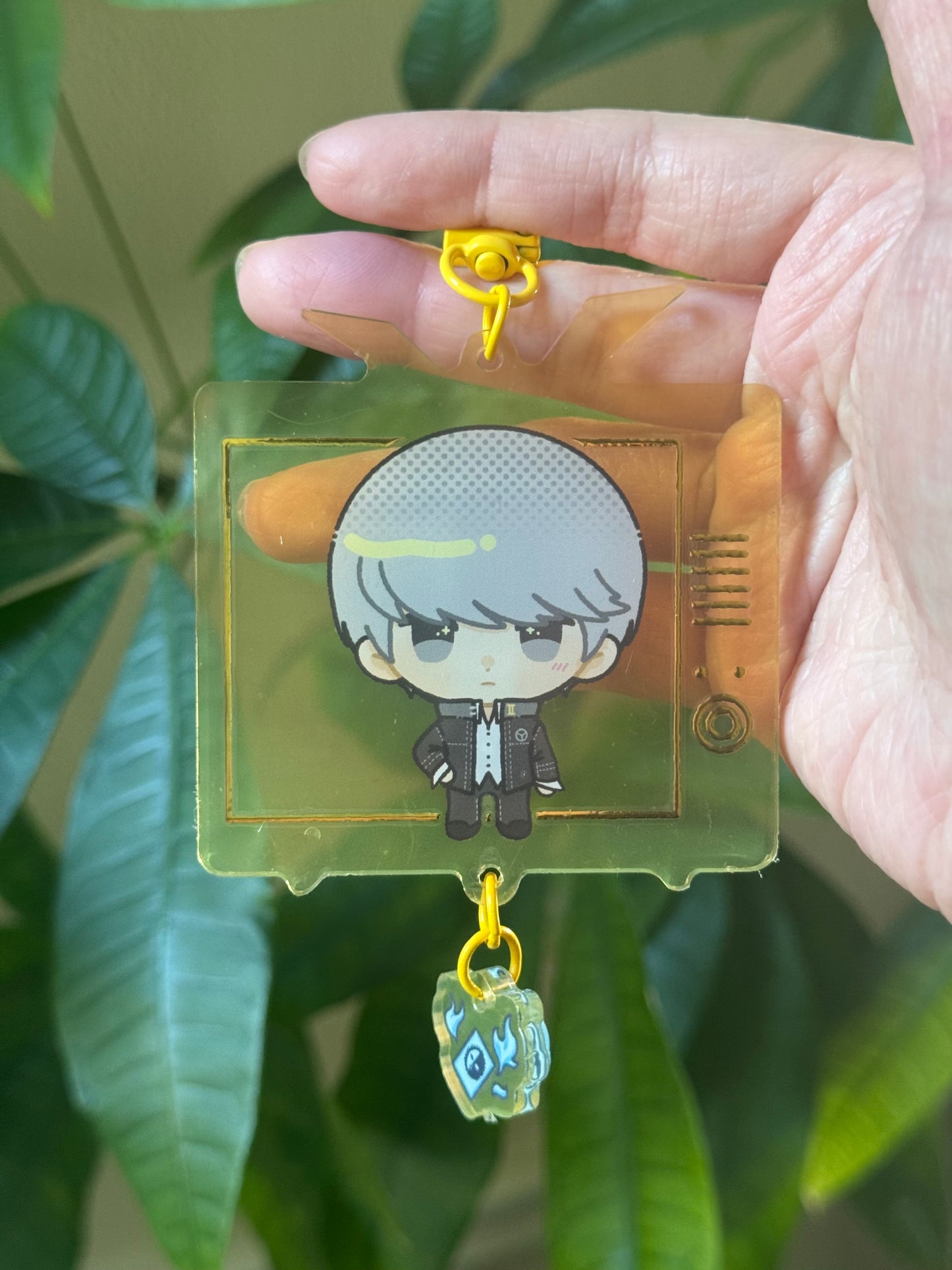 persona protags dangle keychains